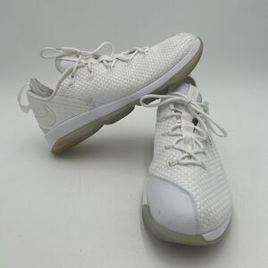 Nike LeBron James 14 XIV Low White Ice Mens 13 Sneaker Basketball Shoe 23 Lace